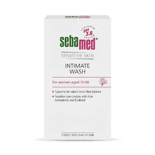 1786310644960 غسول نسائي سيباميد — Sebamed Sensitive Skin Intimate Wash pH 3.8 — 200ml