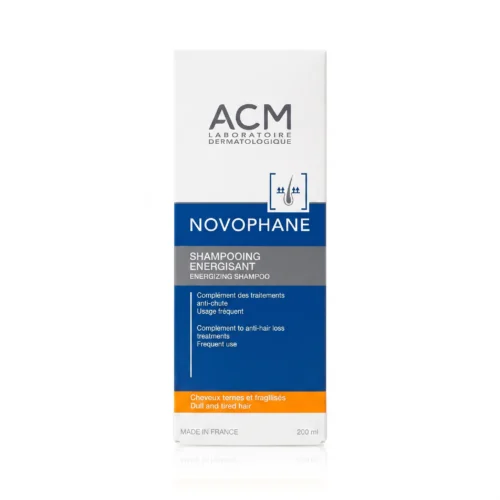 ACM shampoo energising hair شامبو ACM — ACM Novophane Energizing Shampoo – Dull & Tired Hair — 200ml