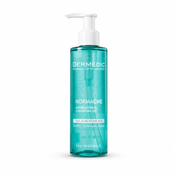 غسول وجه ديرميدك — Dermedic Normacne Antibacterial Cleansing Gel — 200ml