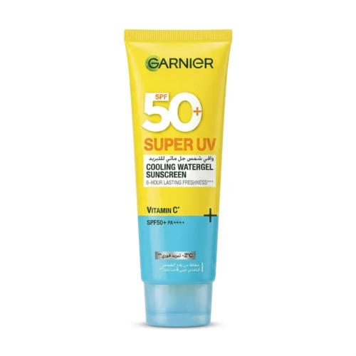 Gemini_Generated_Image_ (4) واقي شمس غارنييه — Garnier SPF50+ Super UV Cooling Watergel