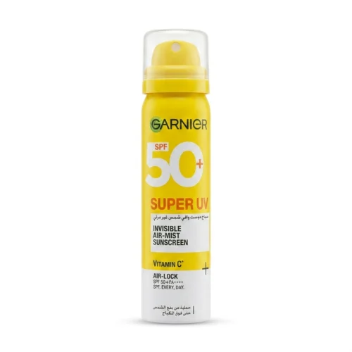 Gemini_Generated_Image_ (5) واقي شمس غارنييه — Garnier Super UV Invisible Air-Mist SPF50+ — 75ml