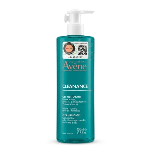 غسول وجه أفين — Avene Cleanance Cleansing Gel — 400ml