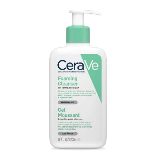 cerave foaming cleanser غسول وجه سيرافي — CeraVe Foaming Cleanser — 236ml