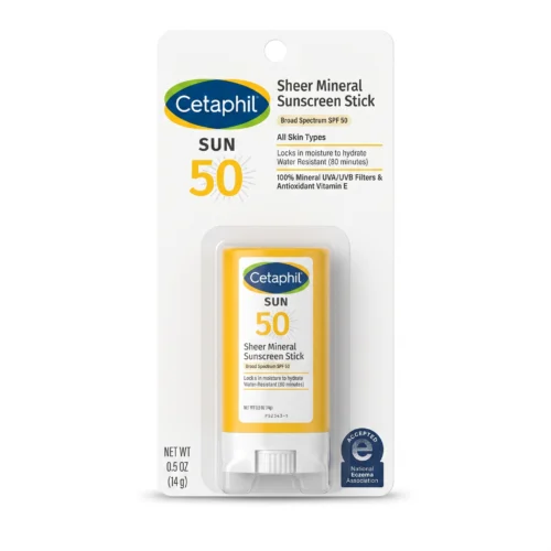 واقي شمس معدني ستيك — Cetaphil Sheer Mineral Sunscreen Stick SPF50 — 14g