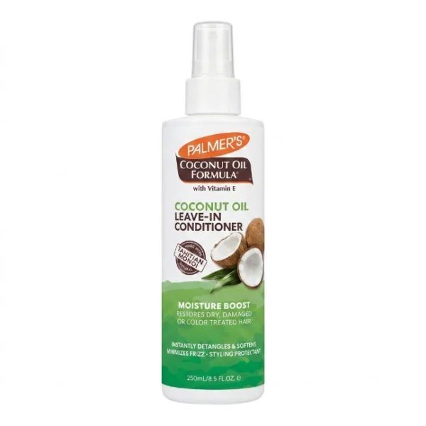 بلسم يترك على الشعر بالمرز بزيت جوز الهند — Palmer's Coconut Oil Formula Moisture Boost Leave-In Conditioner — 250ml بلسم يترك على الشعر بالمرز بزيت جوز الهند — Palmer's Coconut Oil Formula Moisture Boost Leave-In Conditioner — 250ml