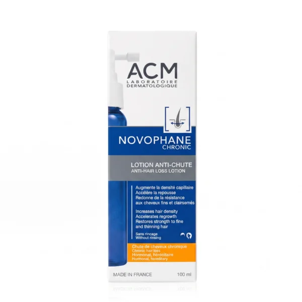 لوشن نوفوفان كرونيك لتساقط الشعر المزمن — ACM Novophane Chronic Anti-Hair Loss Lotion — 100ml