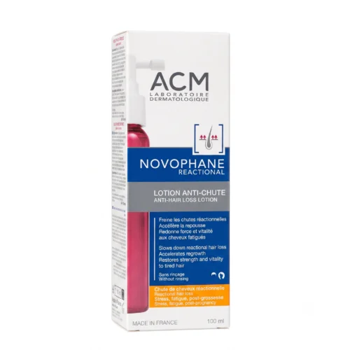 لوشن نوفوفان رياكشنال لتساقط الشعر التفاعلي — ACM Novophane Reactional Anti-Hair Loss Lotion — 100ml لوشن نوفوفان رياكشنال لتساقط الشعر التفاعلي — ACM Novophane Reactional Anti-Hair Loss Lotion — 100ml