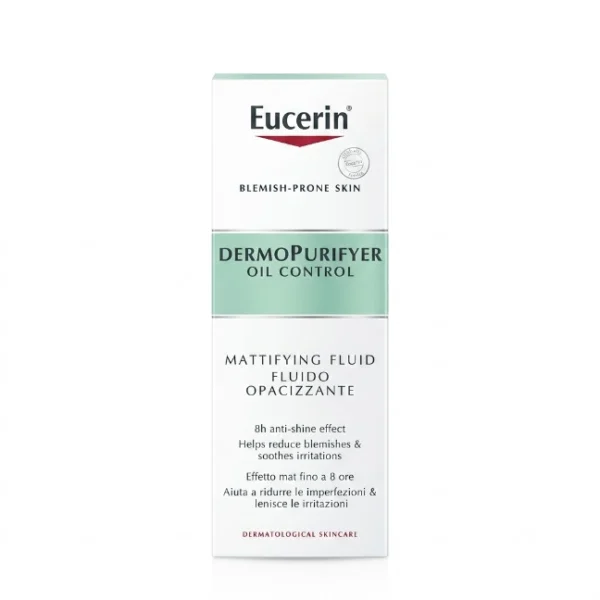 Eucerin DermoPurifyer Oil Control Mattifying Fluid 50ml Eucerin DermoPurifyer Oil Control Mattifying Fluid 50ml