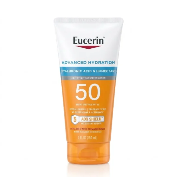 Eucerin Advanced Hydration Sunscreen SPF50 150ml Eucerin Advanced Hydration Sunscreen SPF50 150ml