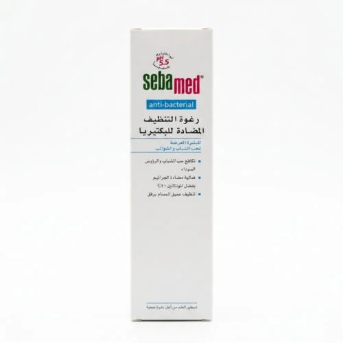 SANA-174 featured image غسول رغوي سيباميد كلير فيس مضاد للبكتيريا — Sebamed Clear Face Antibacterial Cleansing Foam — 150ml