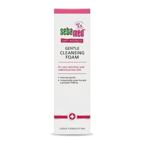 SANA-177 featured image غسول رغوي سيباميد لطيف مضاد للاحمرار — Sebamed Anti-Redness Gentle Cleansing Foam — 150ml