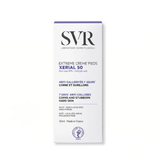 svr 50% urea كريم قدمين SVR — SVR XERIAL 50 Extreme Crème Pieds — 50ml