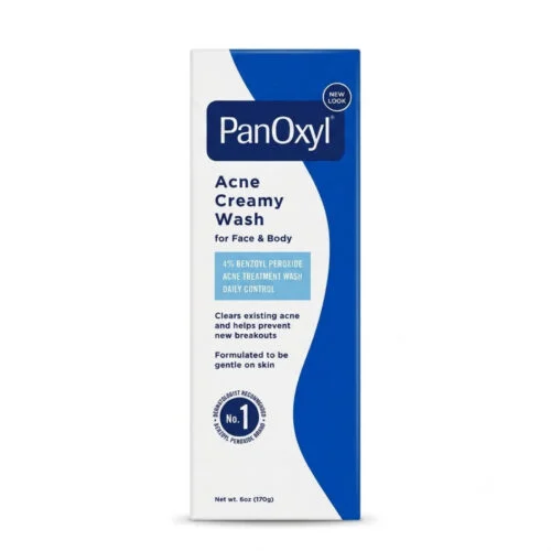 غسول بان أوكسيل للحبوب — PanOxyl Acne Creamy Wash 4% Benzoyl Peroxide — 170g غسول بان أوكسيل للحبوب — PanOxyl Acne Creamy Wash 4% Benzoyl Peroxide — 170g