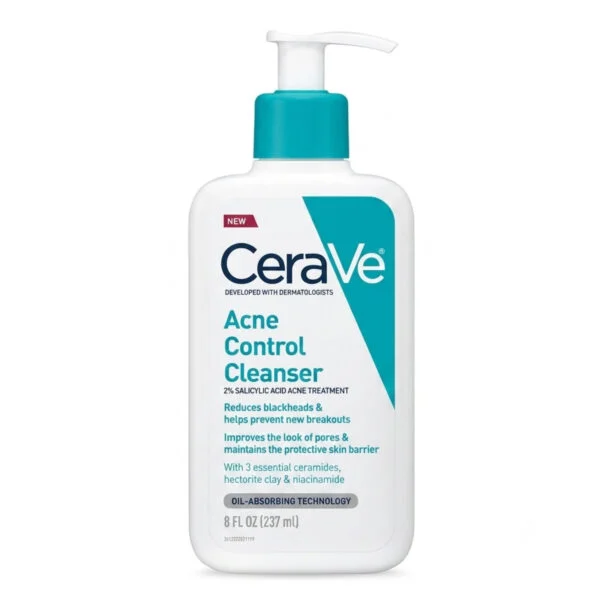 غسول سيرافي للحبوب — CeraVe Acne Control Cleanser 2% Salicylic Acid — 237ml